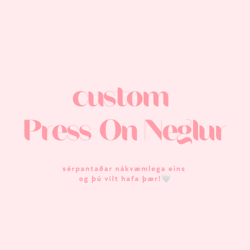 Custom press on neglur